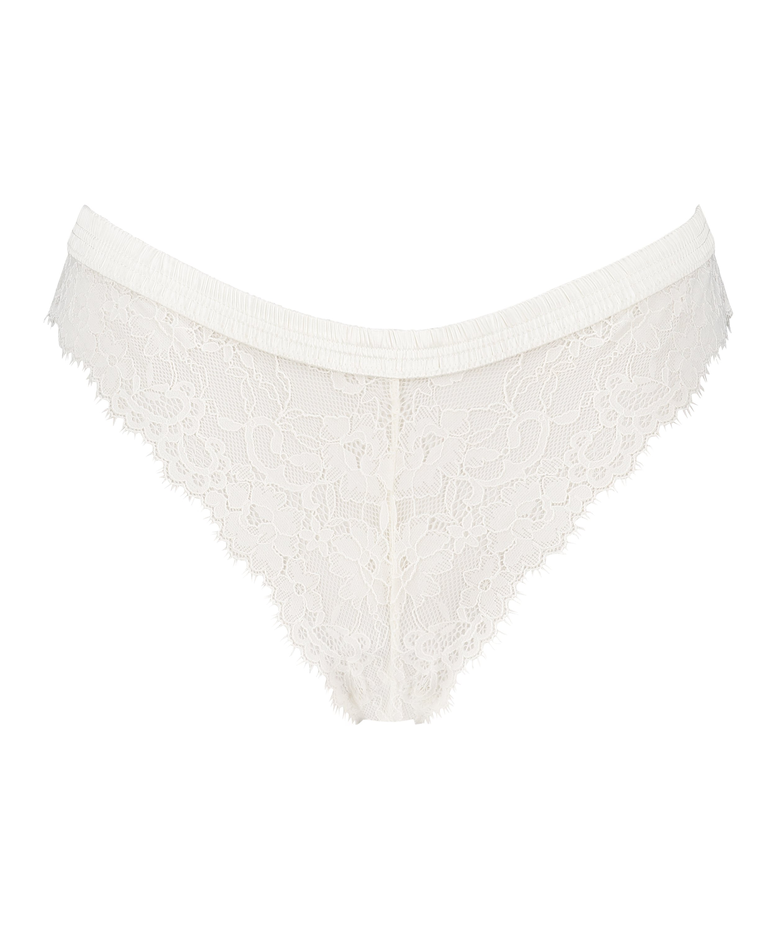 Ivo brasiliansk truse med høy skjæring, Hvit, main