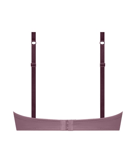 Polstret spile-BH Lace & Shine, Lilla