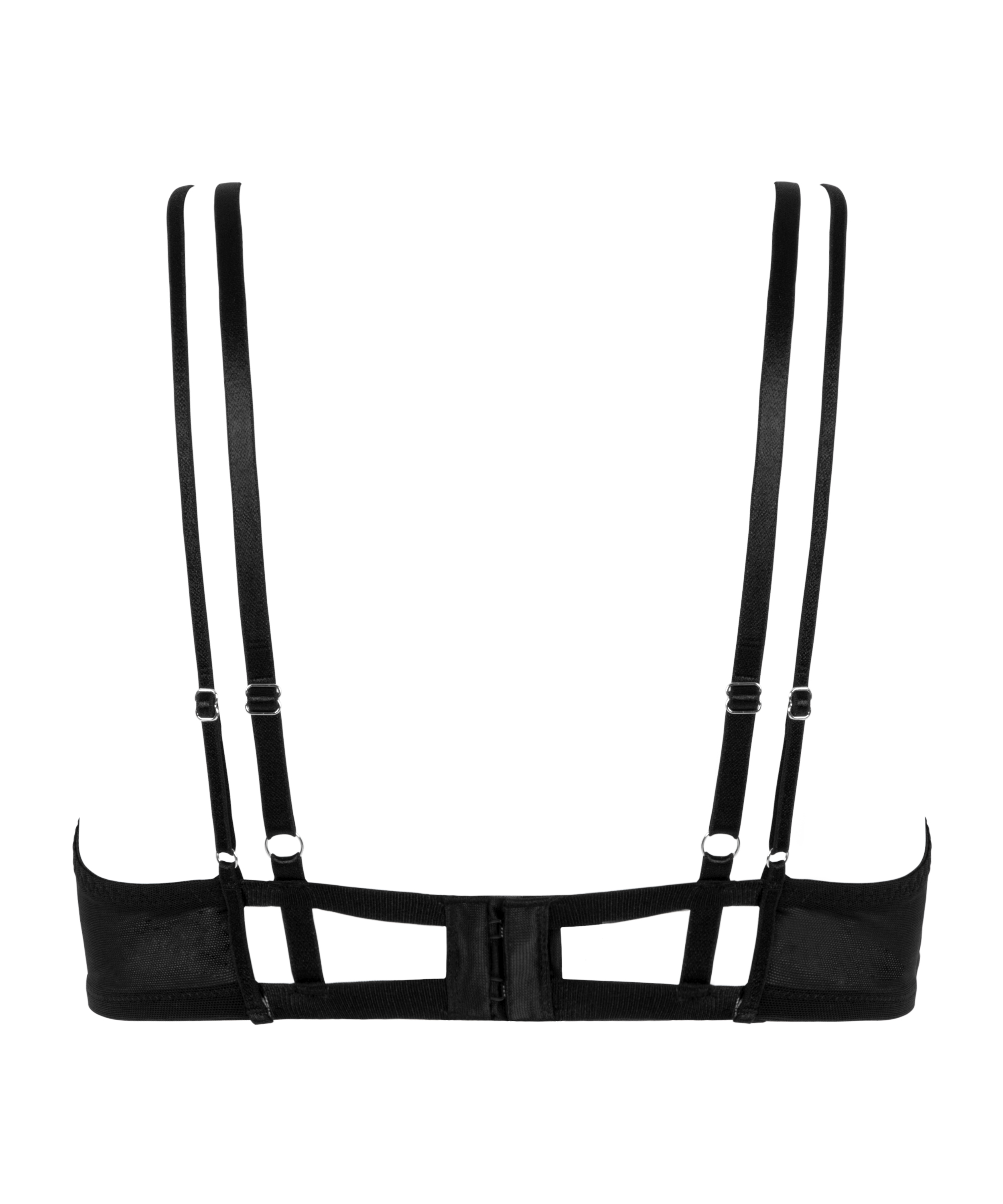 Upolstret BH med bøyle Vera, Svart, main