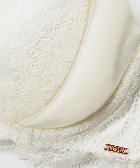 Polstret spile-BH Hannako, Hvit