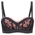 Ann Kathrin Cassia Padded Underwired Strapless Bra, Svart