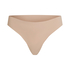 Usynlig grunnleggende thong, Beige