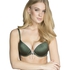 Padded underwired push-up bra Giselle, Grønn