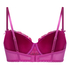 Peonie Padded Underwired Bra, Rosa