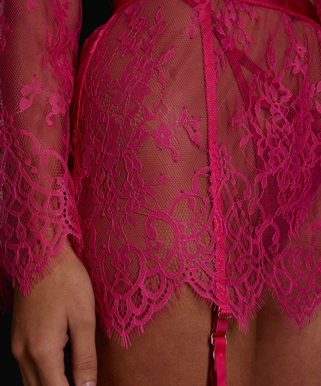 Lace skj&oslash;rt, Rosa