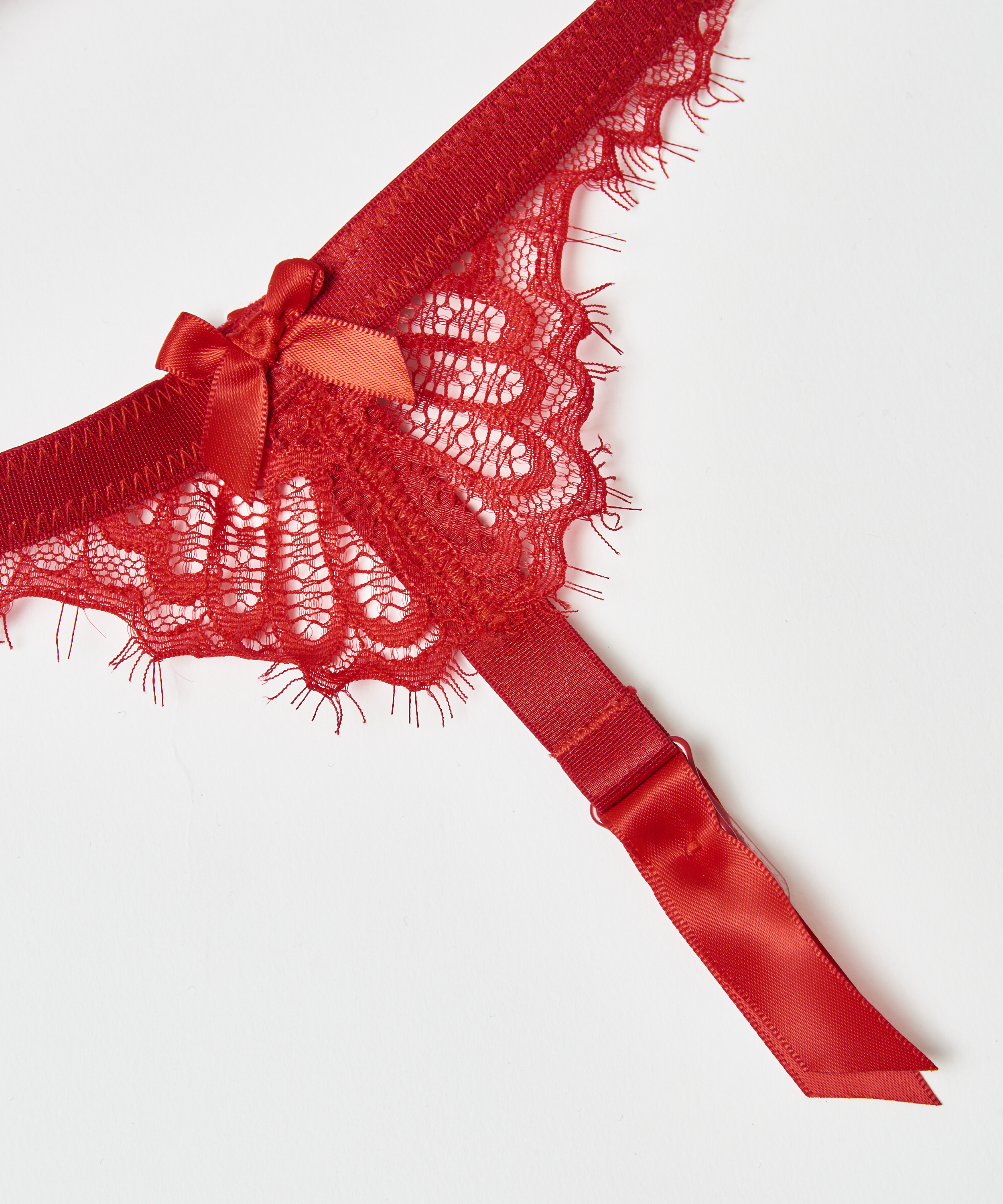 Strømpeholdere, Rød, main