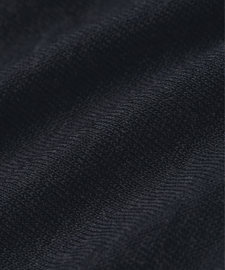 super soft kasjmir-skjorte med h&oslash;yhalset genser, Svart