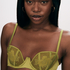 Upolstret BH med bøyle Ember, Grønn