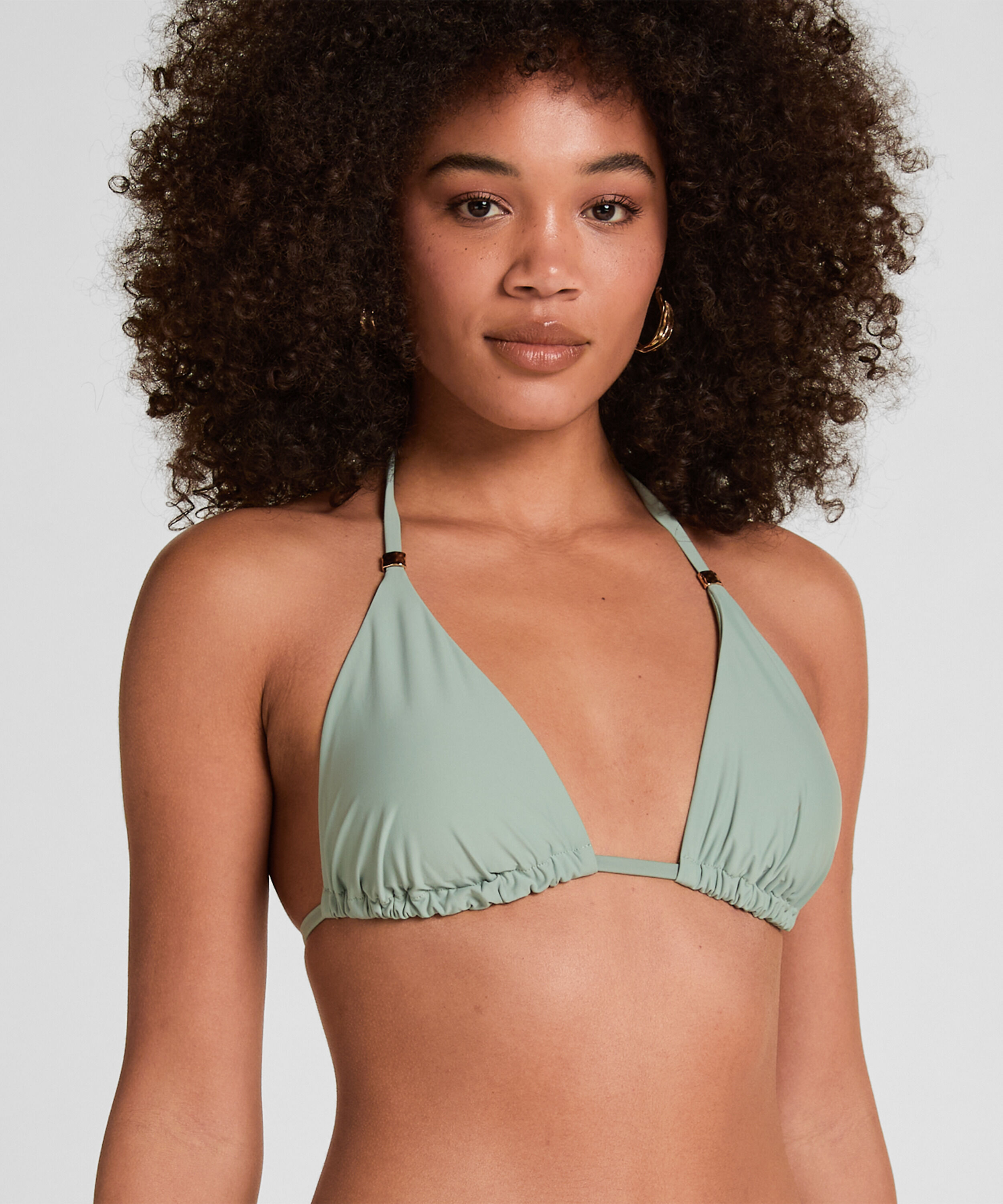 Triangle Bikini Top Luxe, Grønn