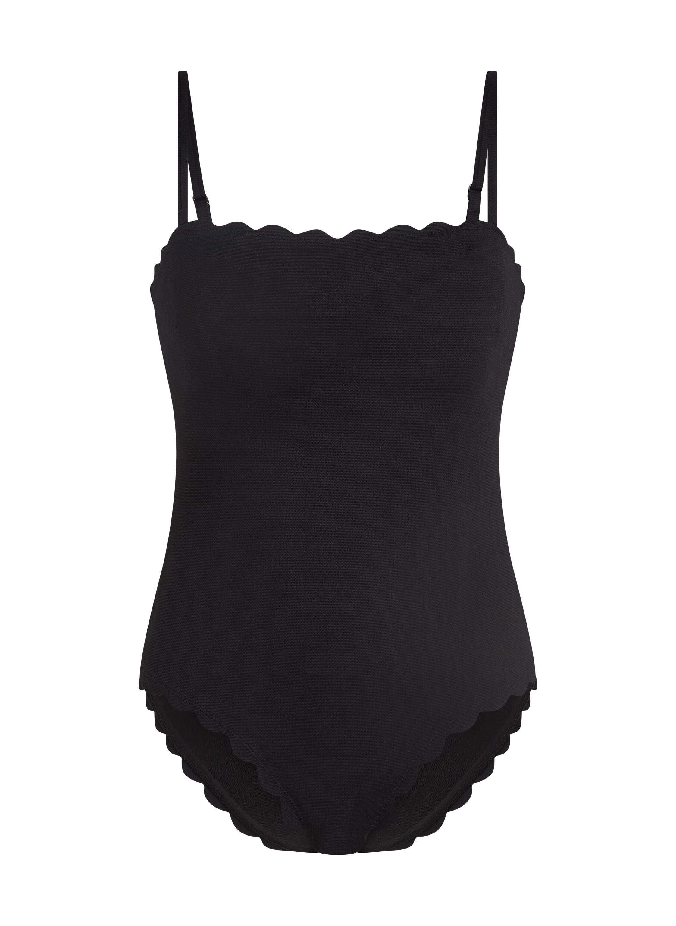 Badedrakt Bandeau Scallop