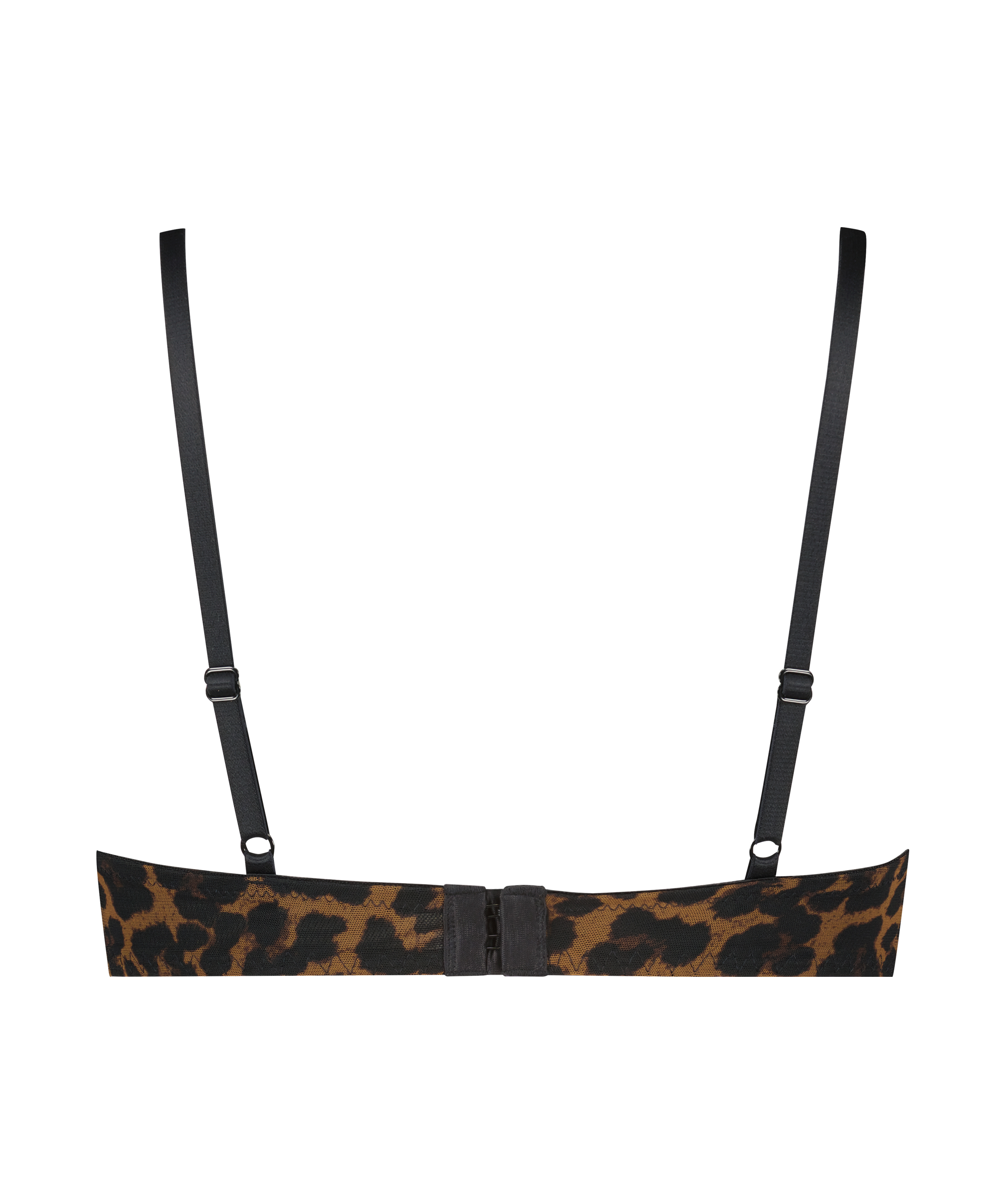 ﻿Vattert bh med bøyle push-up Bliss, Svart, main