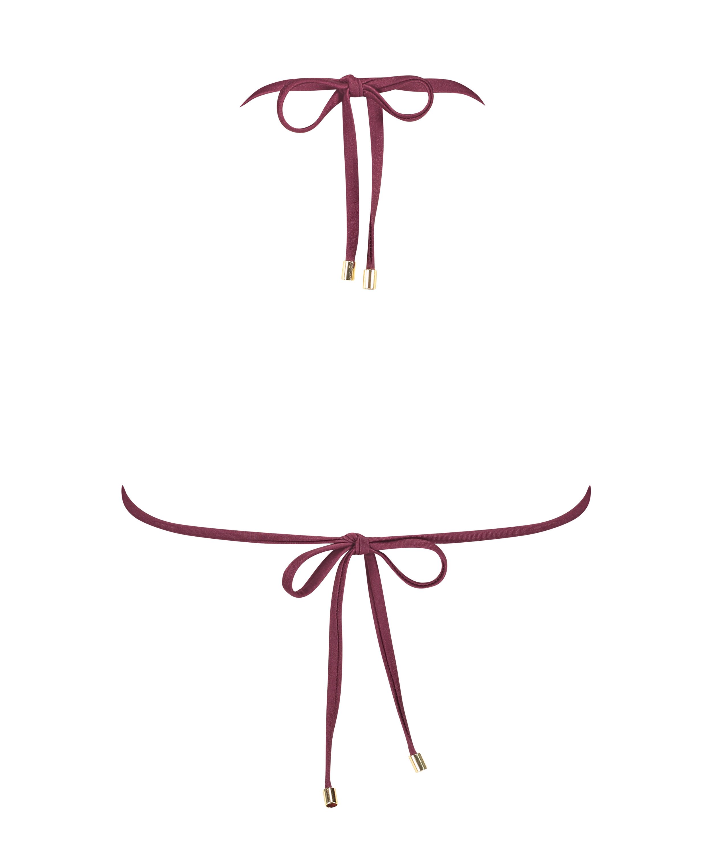 Triangle bikinitopp Yucatan, Rød, main