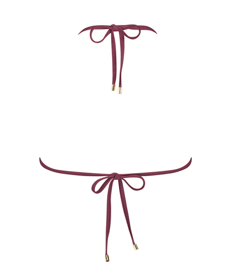 Triangle bikinitopp Yucatan, Rød