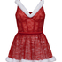Wired slipdress Sexy Santa, R&oslash;d