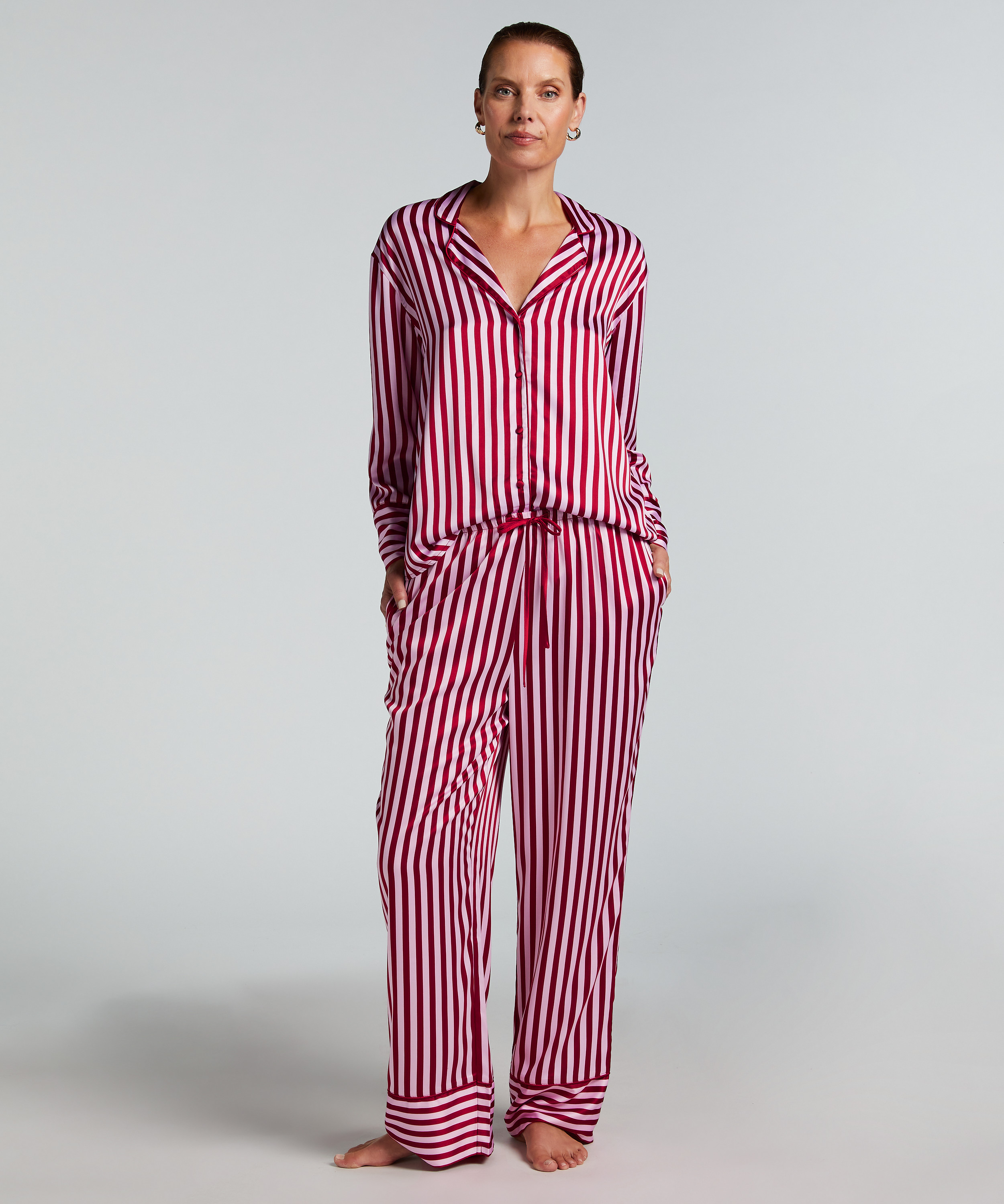 Satengbukser, Rosa, main