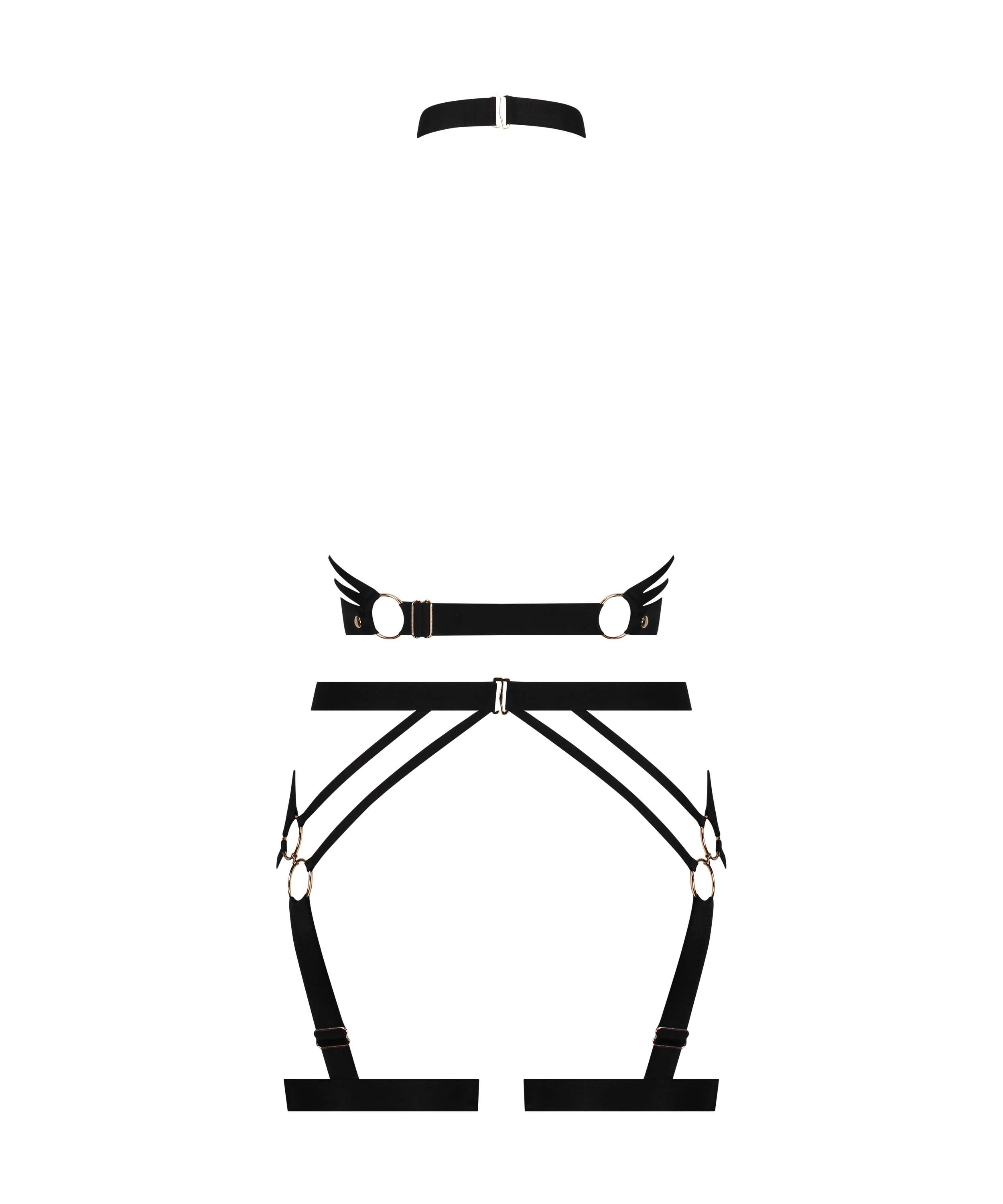 Private Harness, Svart, main