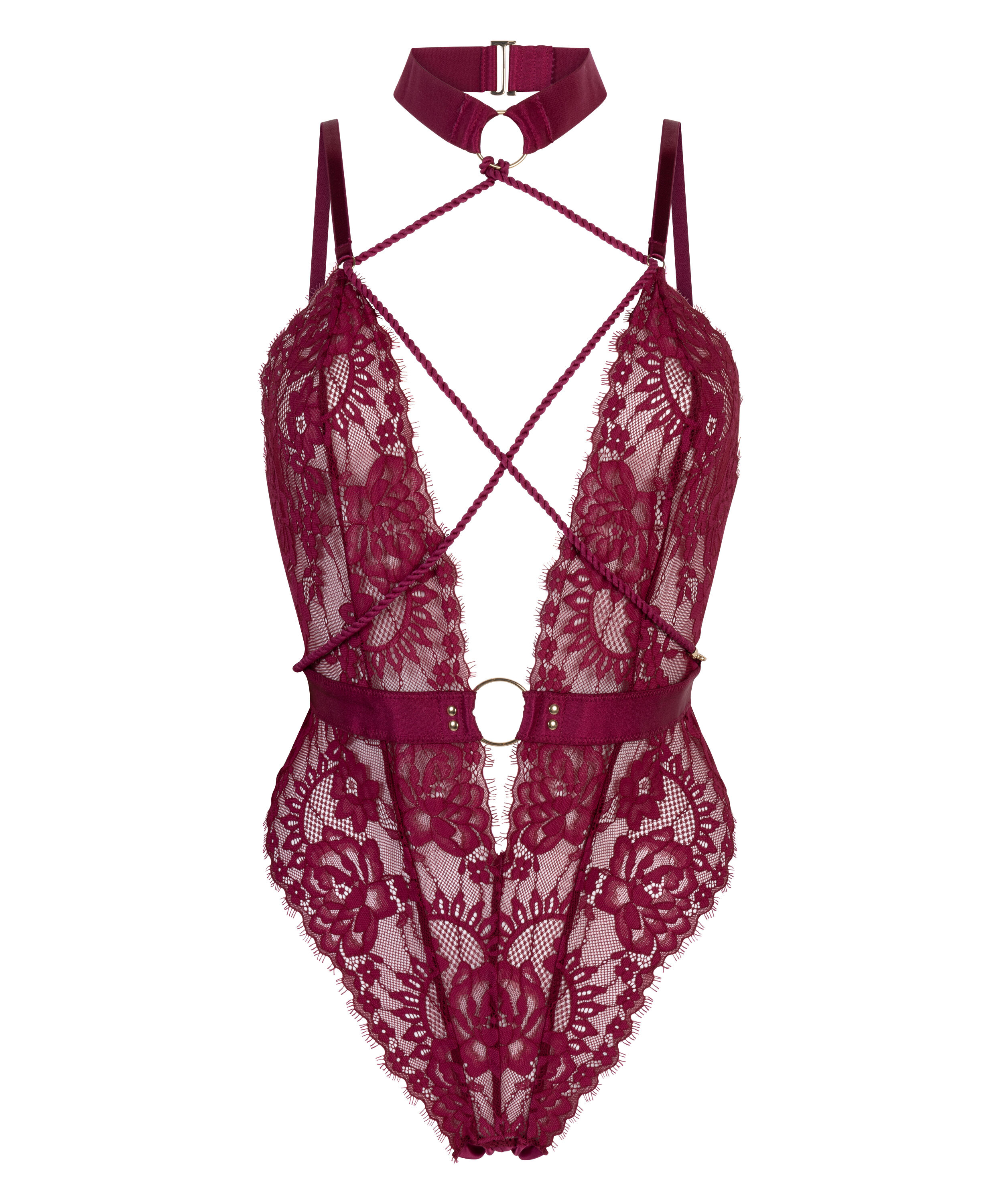 Private Brandy body &aring;pent skritt, R&oslash;d