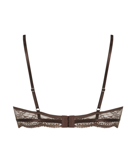 Uvattert bh med b&oslash;yle Isabelle, Brun