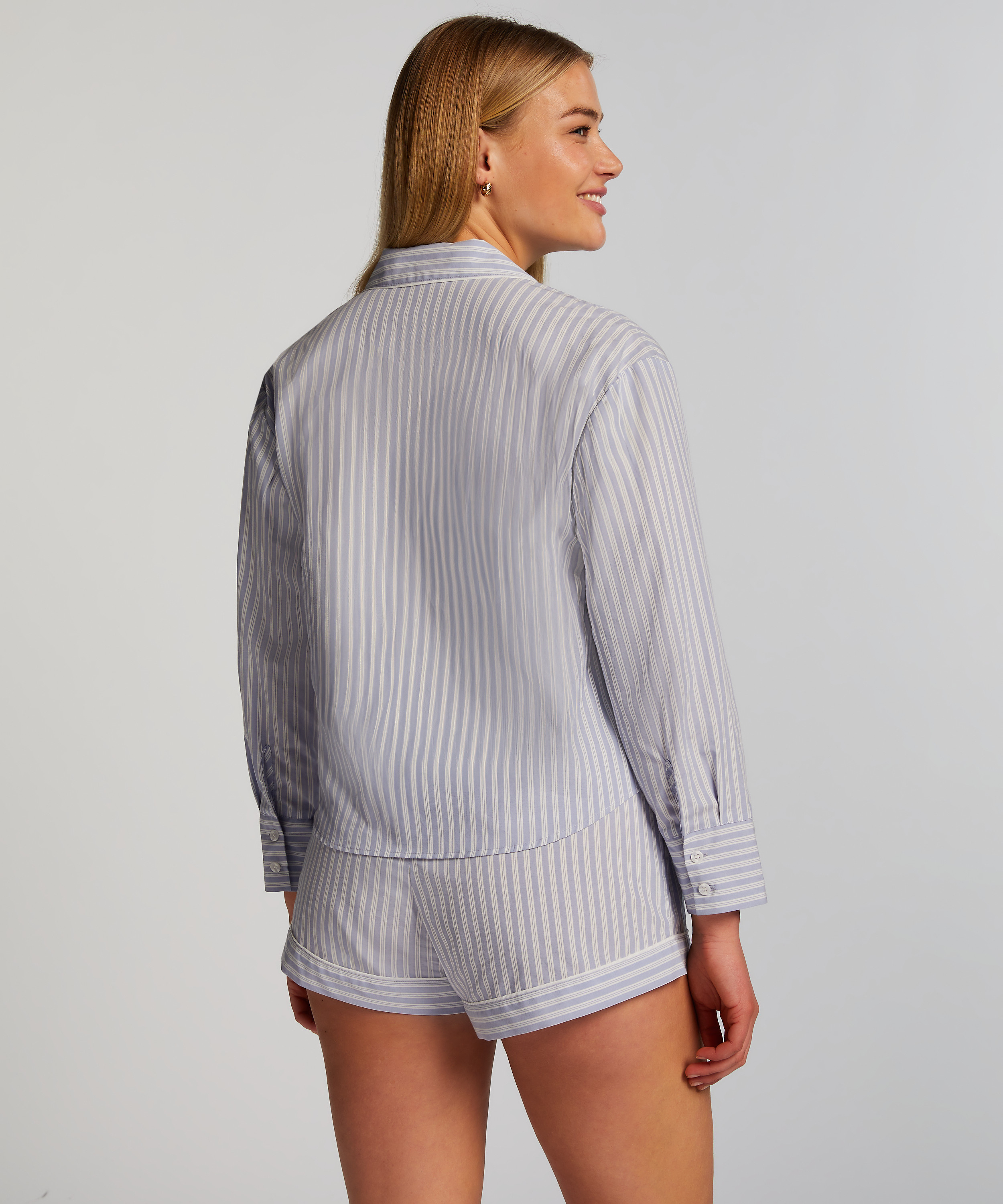 Cotton shorts, Bl&aring;, main