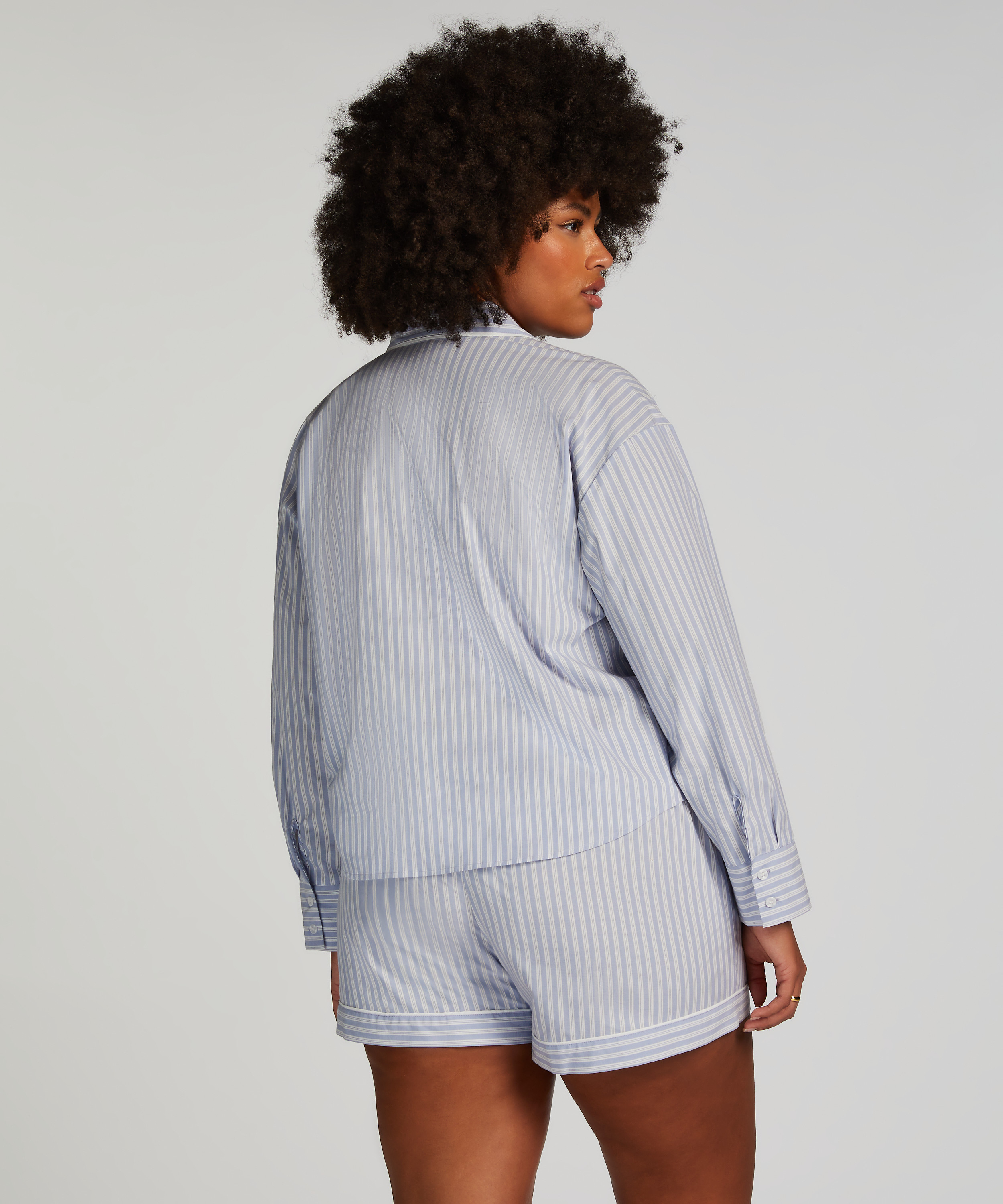 Cotton shorts, Bl&aring;, main