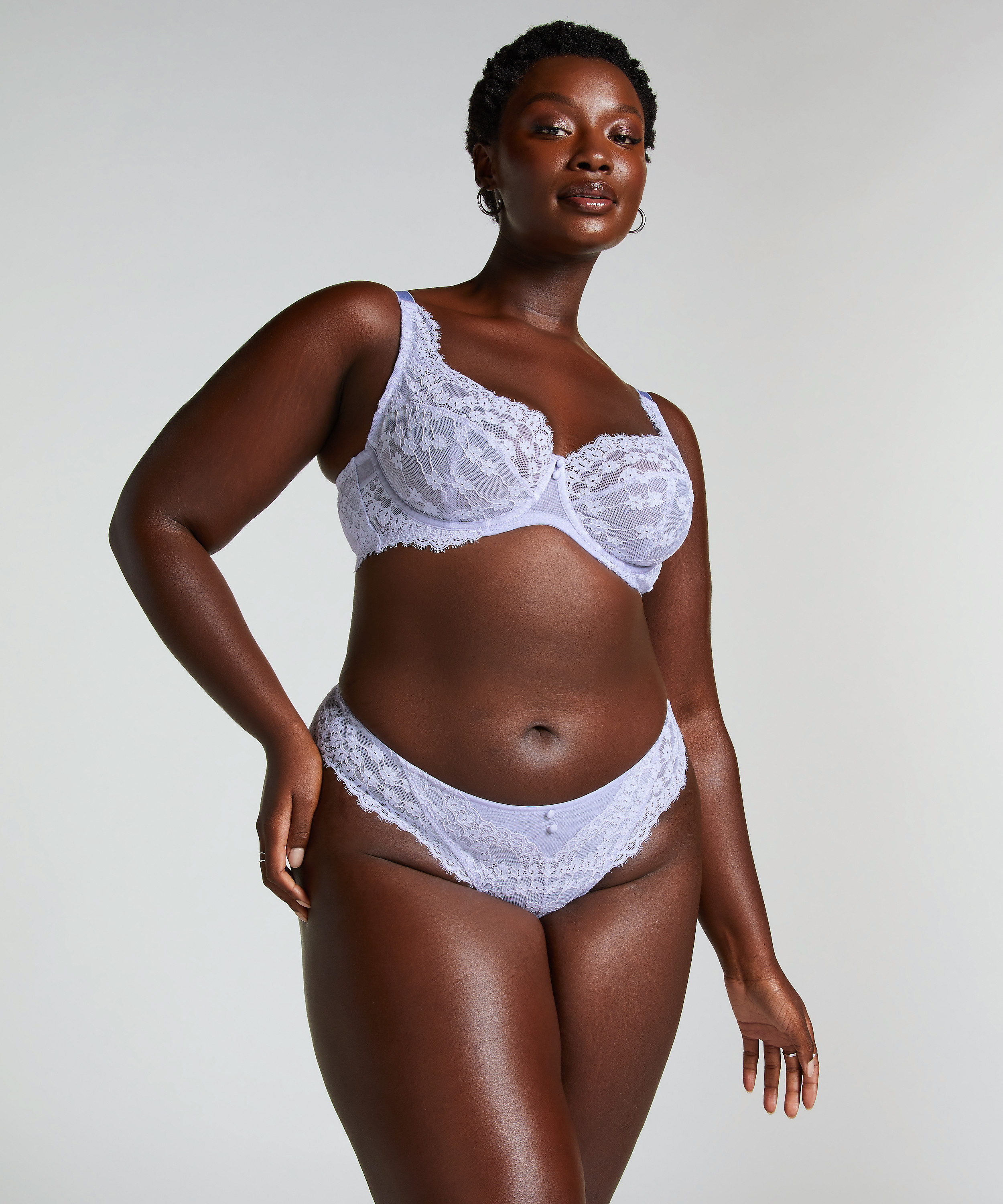 Uvattert bh med b&oslash;yle Daisy, Lilla, main