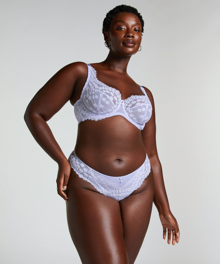 Uvattert bh med b&oslash;yle Daisy, Lilla