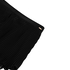 Plisse Short, Svart