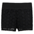Crochetta Shorts, Svart