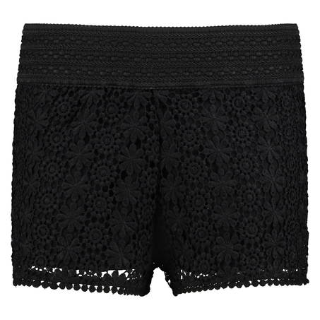 Crochetta Shorts, Svart