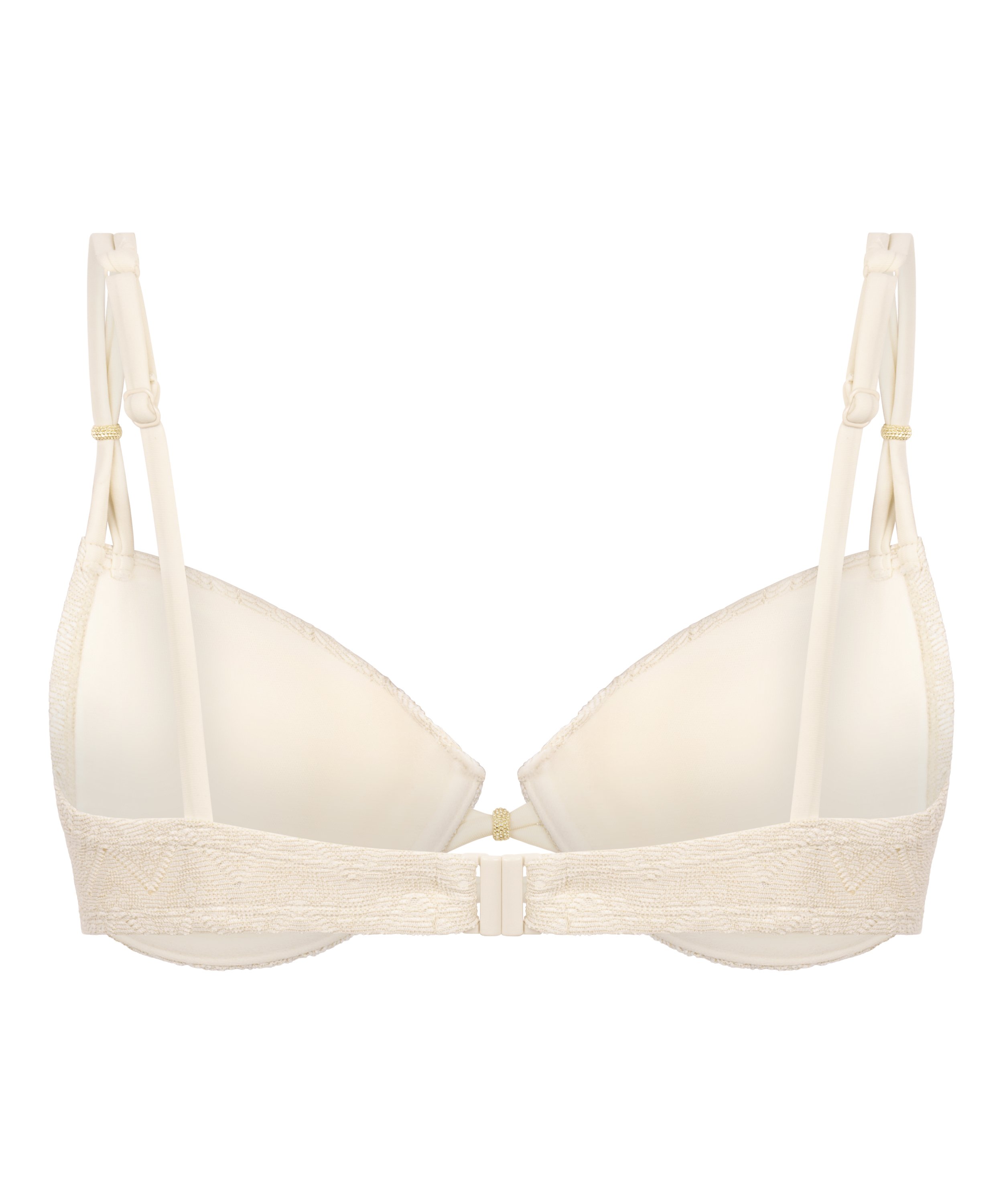 Crochet Bikini Top, Hvit, main