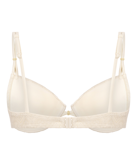 Crochet Bikini Top, Hvit