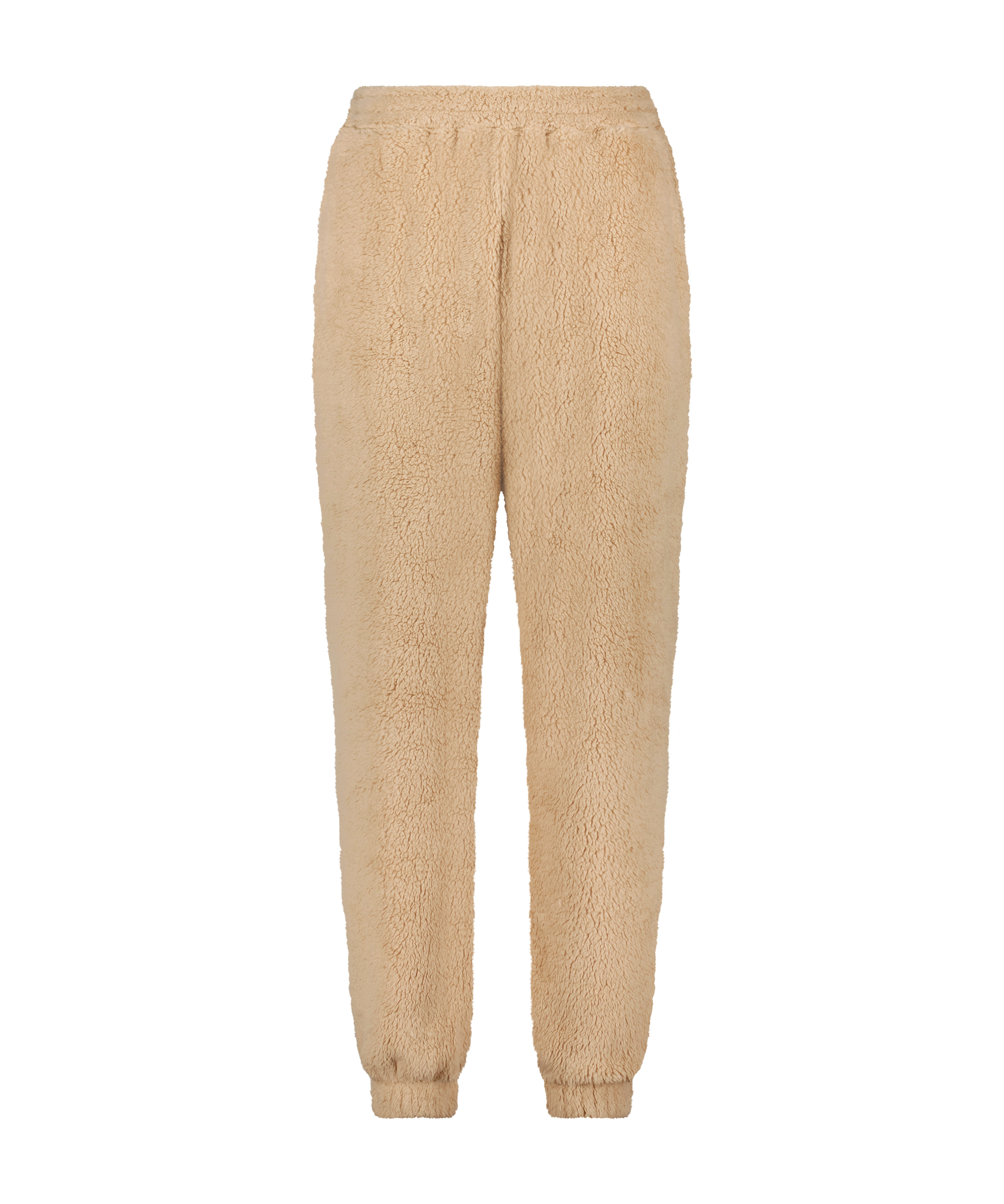 Fleece Snuggle joggebukse, Beige, main