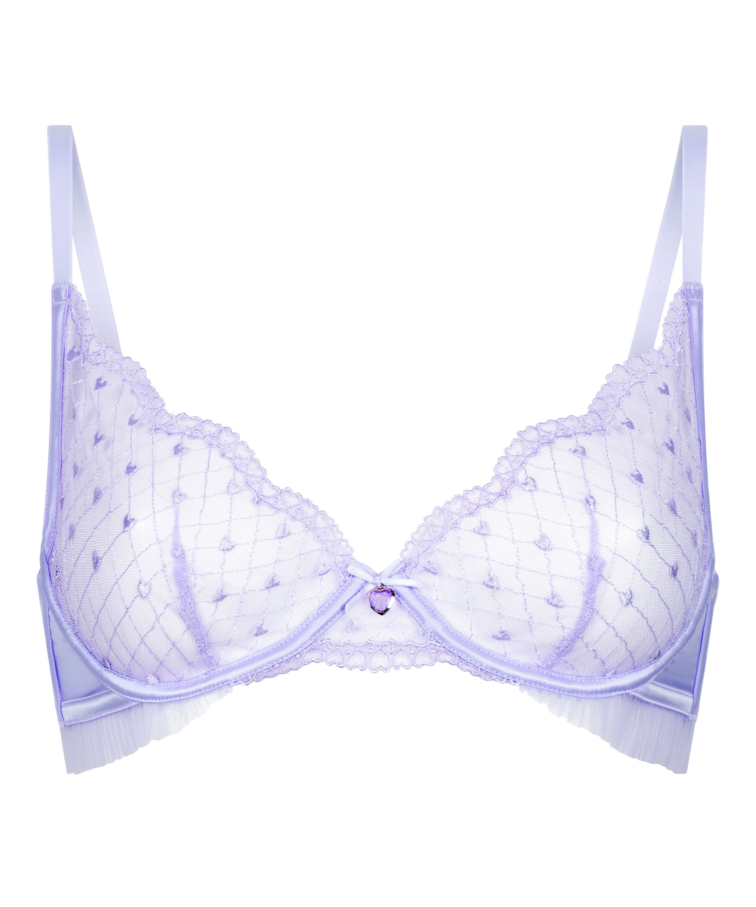 Cordelie Non-Padded Underwired Bra, Lilla, main