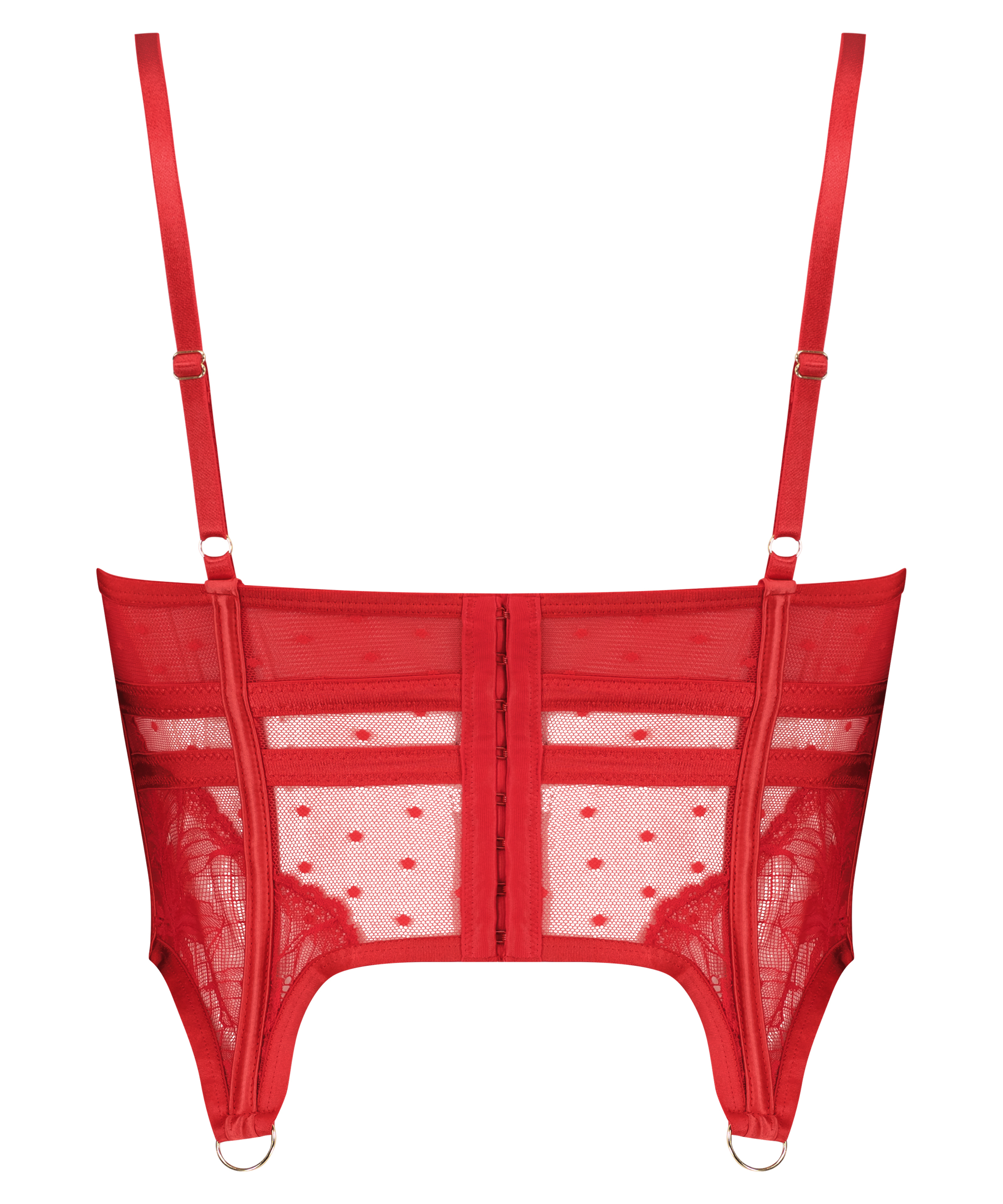 Bustier Lulu, Rød, main