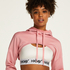 HKMX Hoodie Cropped, Rosa