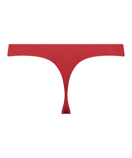 Usynlig thong i stripemesh, Rød