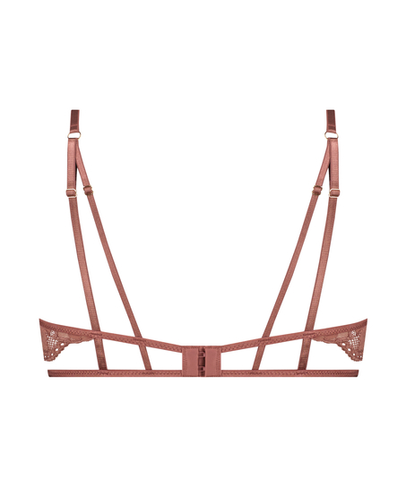 Uvattert bh med bøyle Extrovert, Lilla