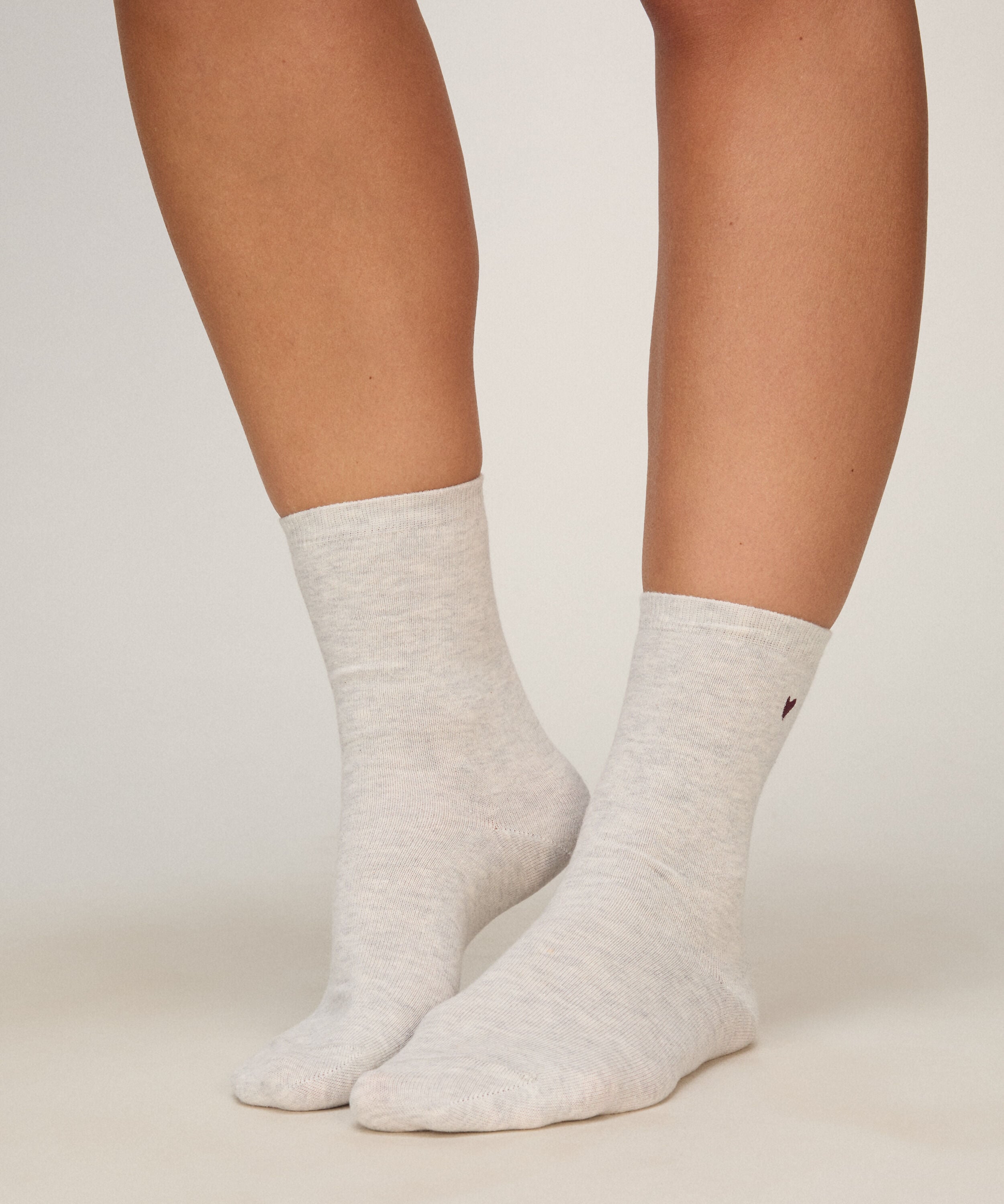 Sokker 3 Pair Cotton, Hvit Sokker 3 Pair Cotton, Hvit