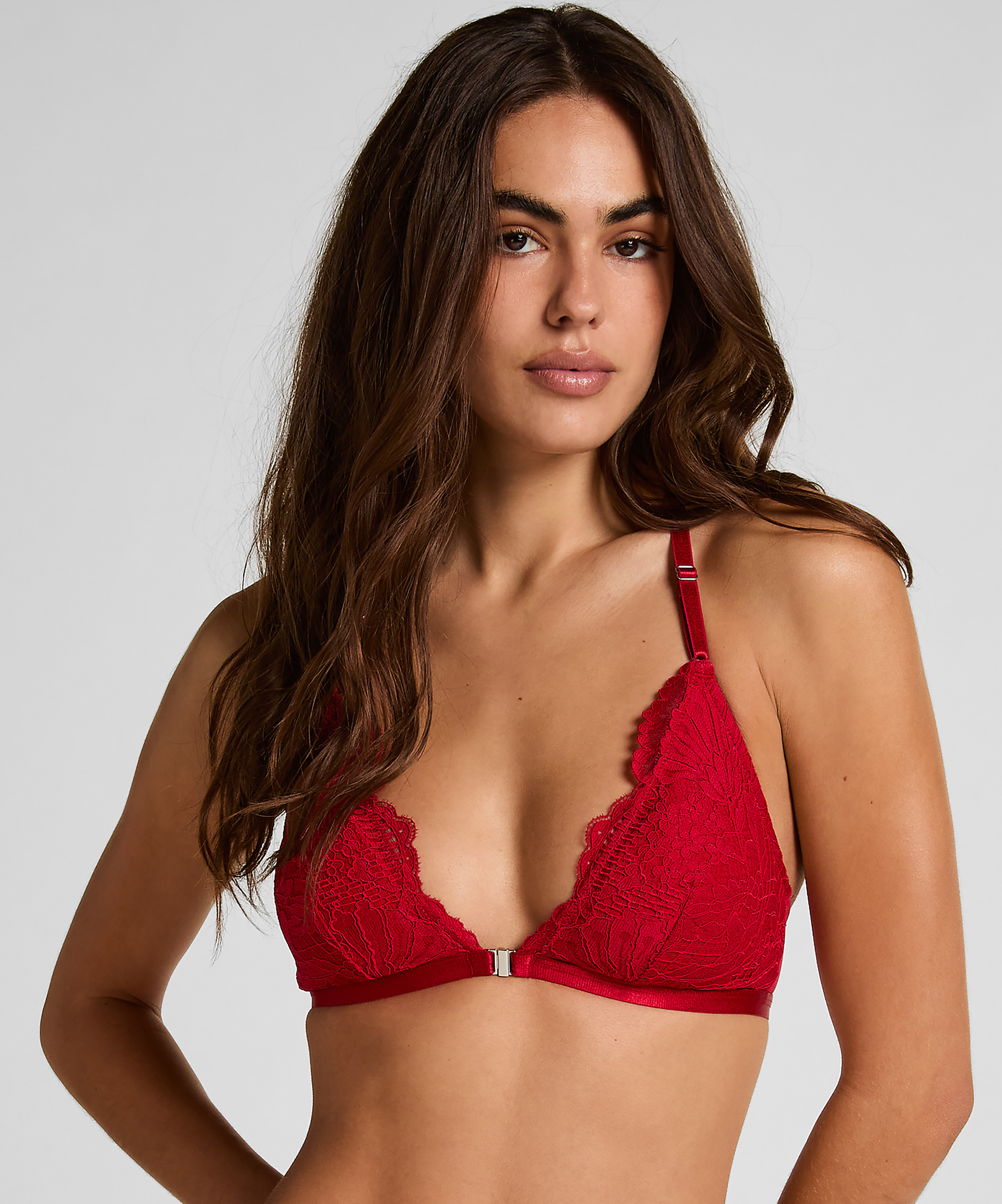 Bralette Whitney, Rød, main