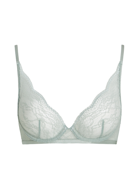 Uvattert bh med b&oslash;yle Isabelle, Gr&oslash;nn