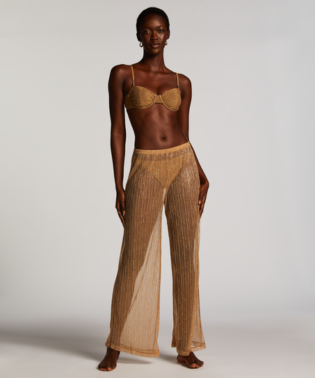 Strandbukser Goldie Shimmer, Gul