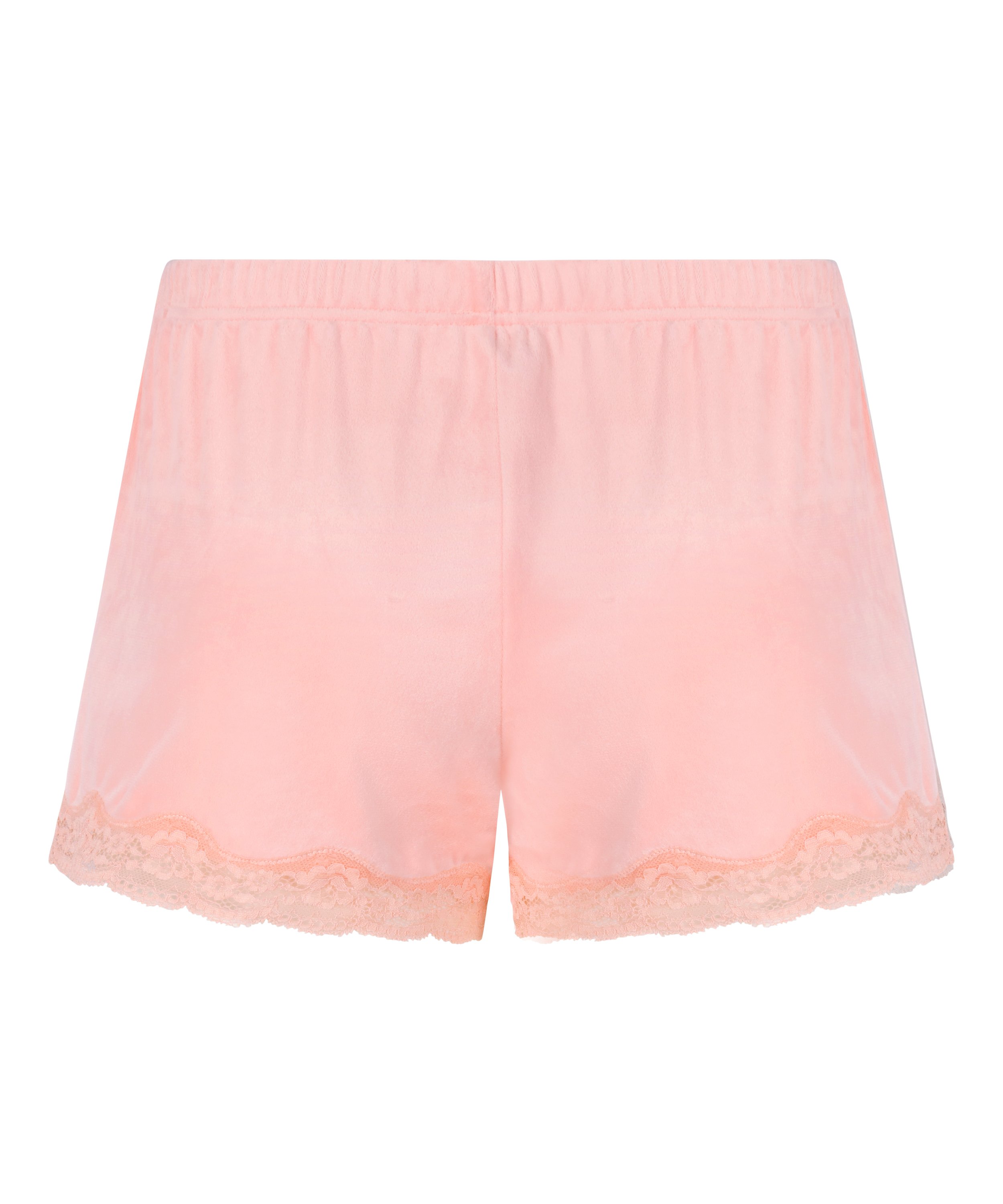 Shorts i blondevelur, Rosa, main