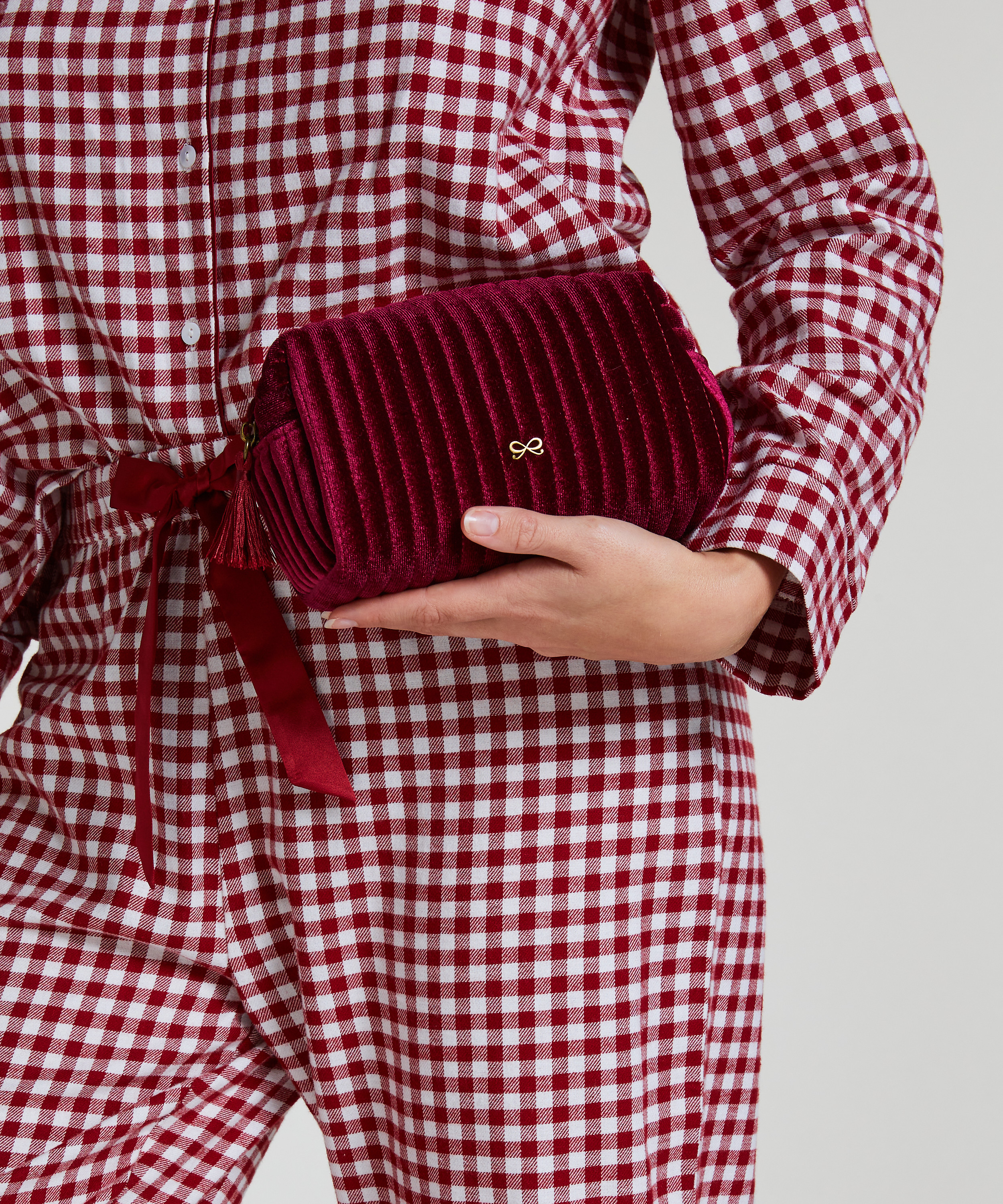 Sminkeveske, Rød, main