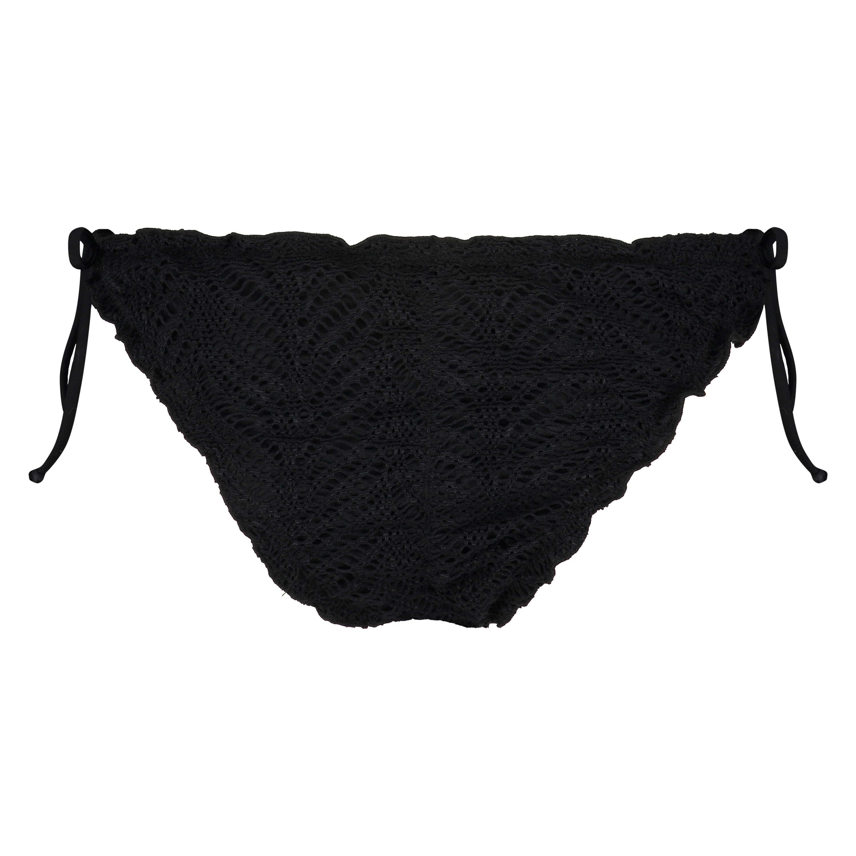 Bikini Underdel Crochet, Svart, main