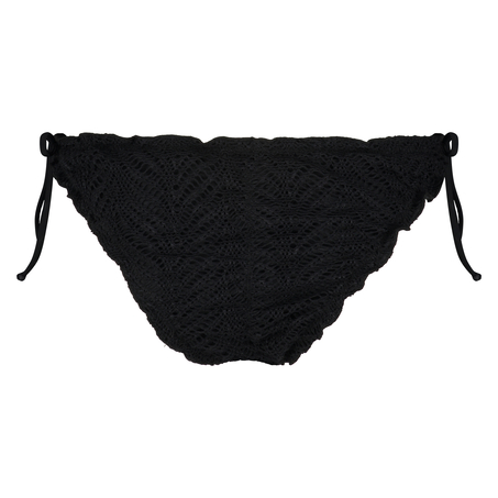Bikini Underdel Crochet, Svart
