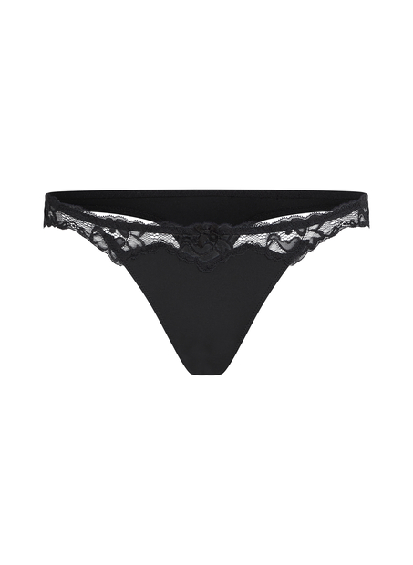 G-streng Secret Lace, Svart