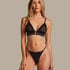 Bralette Mesh Essentials, Svart