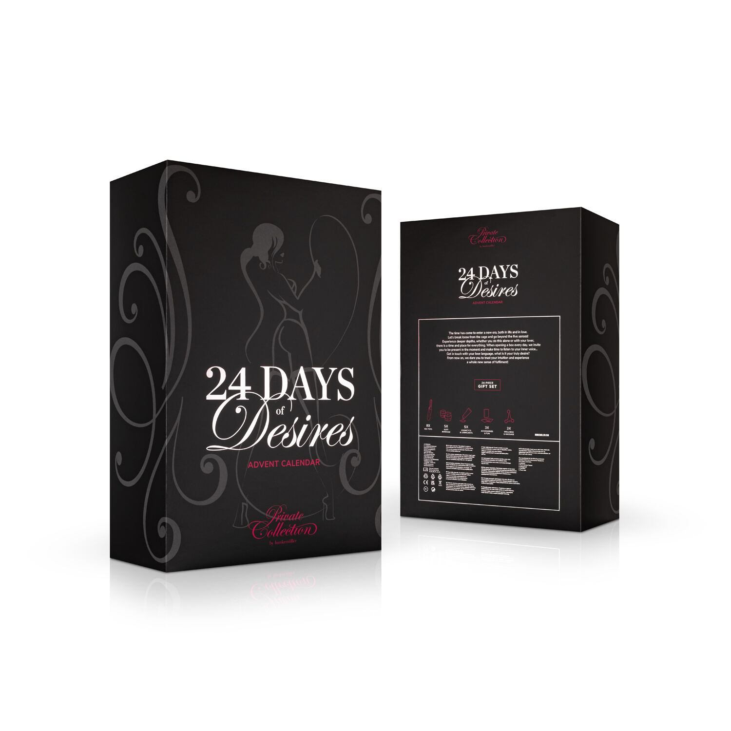 Private Naughty & Nice Adventskalenderen, R&oslash;d