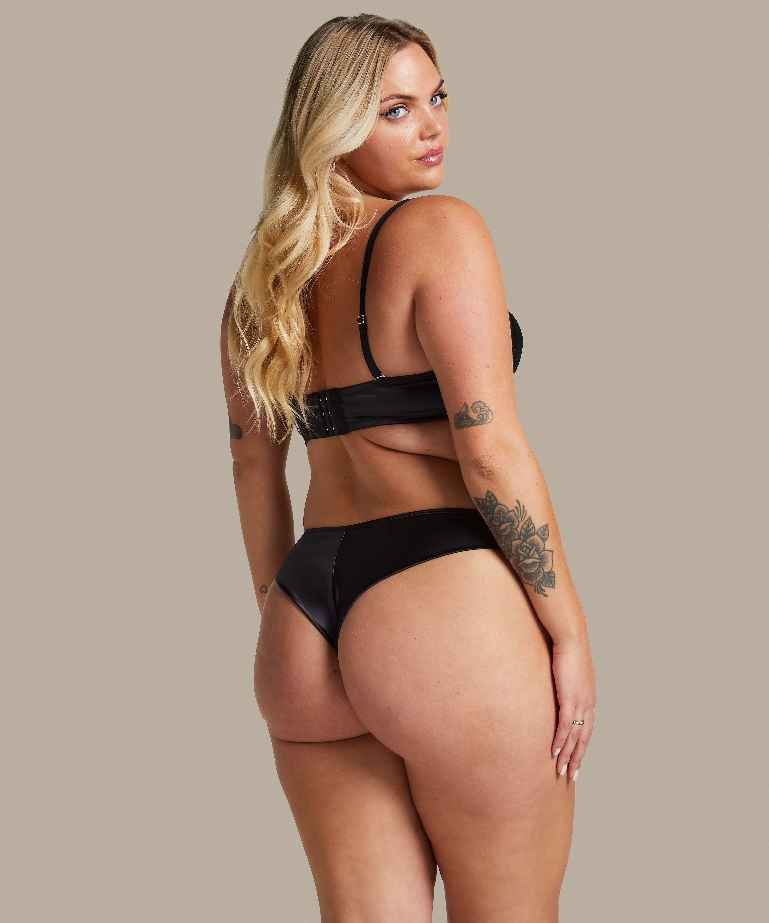 Brasiliansk truse Chalice, Svart, main