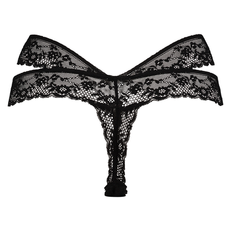 ULV thong Jasmin wow, Svart